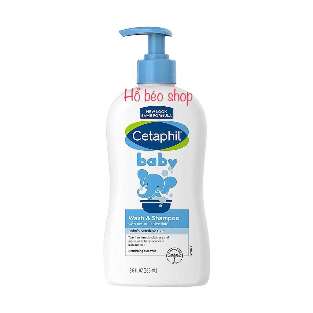 Sữa tắm gội cho bé Cetaphil 398ml