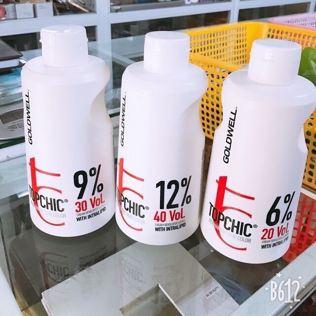 Dung môi pha màu nhuộm oxy goldwell topchic