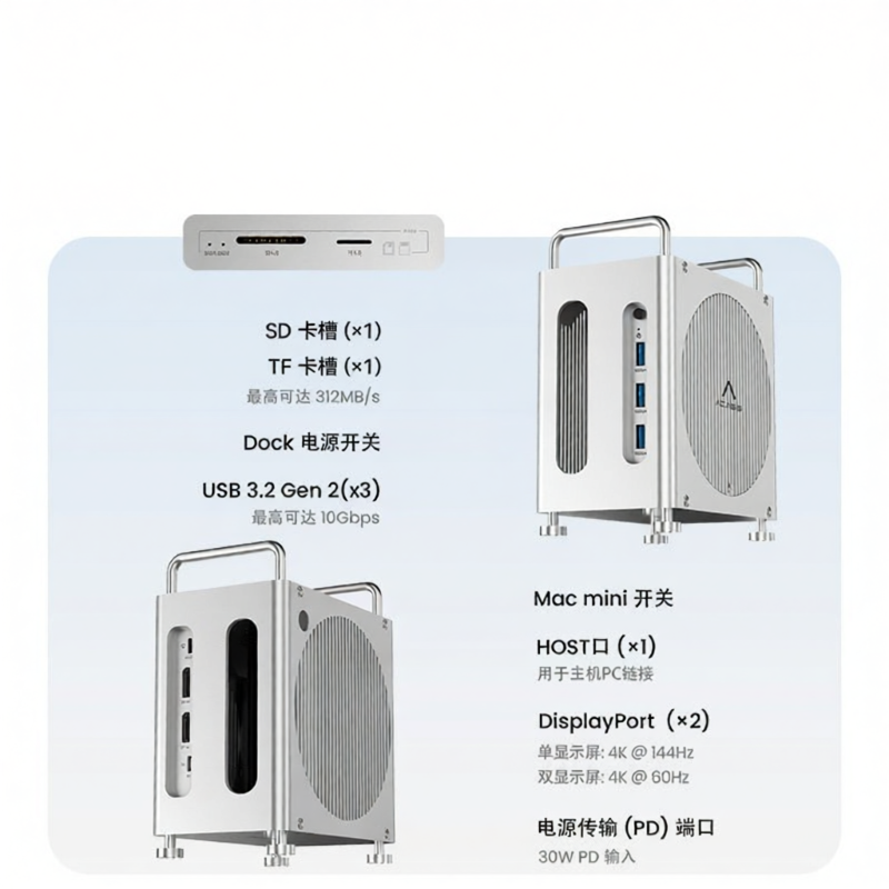 ACASIS | M2 SSD Multi-Port Expansion Dock Giá 6,672,000 Đồng*Miễn phí vận chuyển