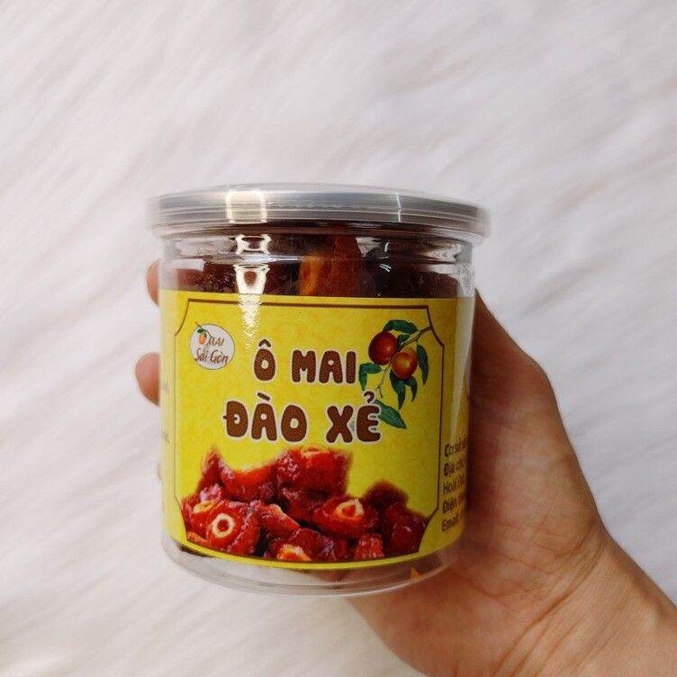 Omai đào xé vị đặc biệt hũ 100g, 250g, 350g