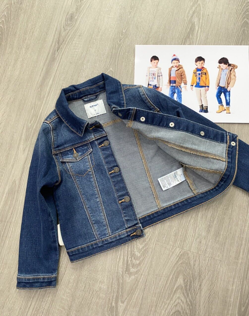 Áo khoác jean Old Navy BTBG size 2y-5y