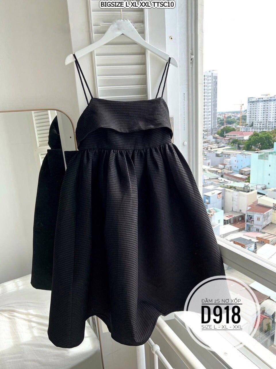 Bigsize 60- 90kg ĐẦM 2S NƠ XỐP