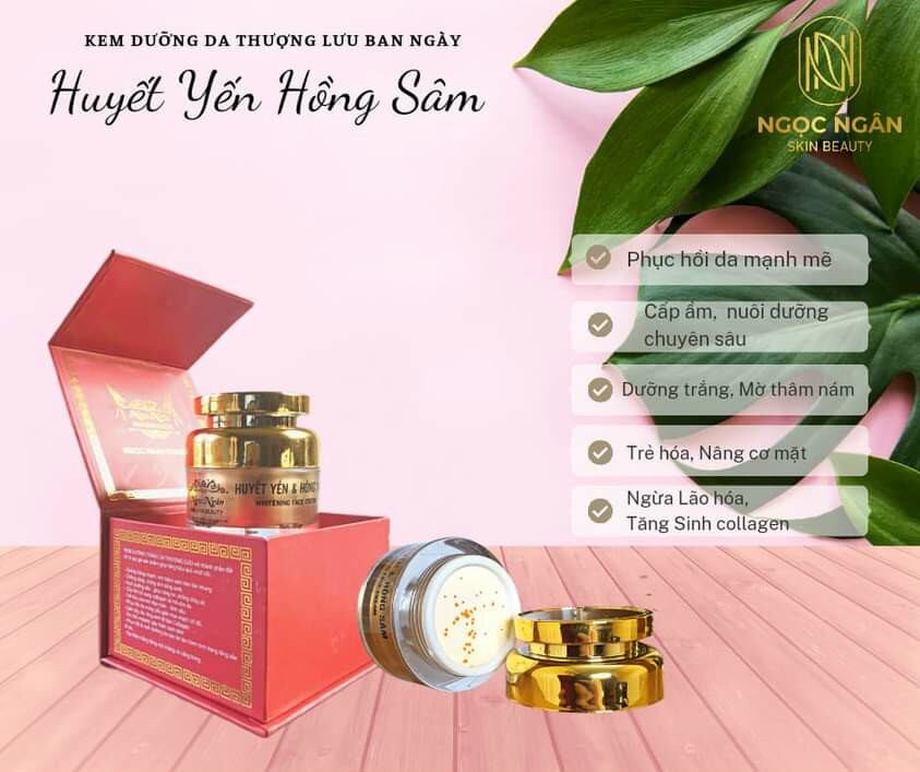 KEM HUYẾT YẾN HỒNG SÂM