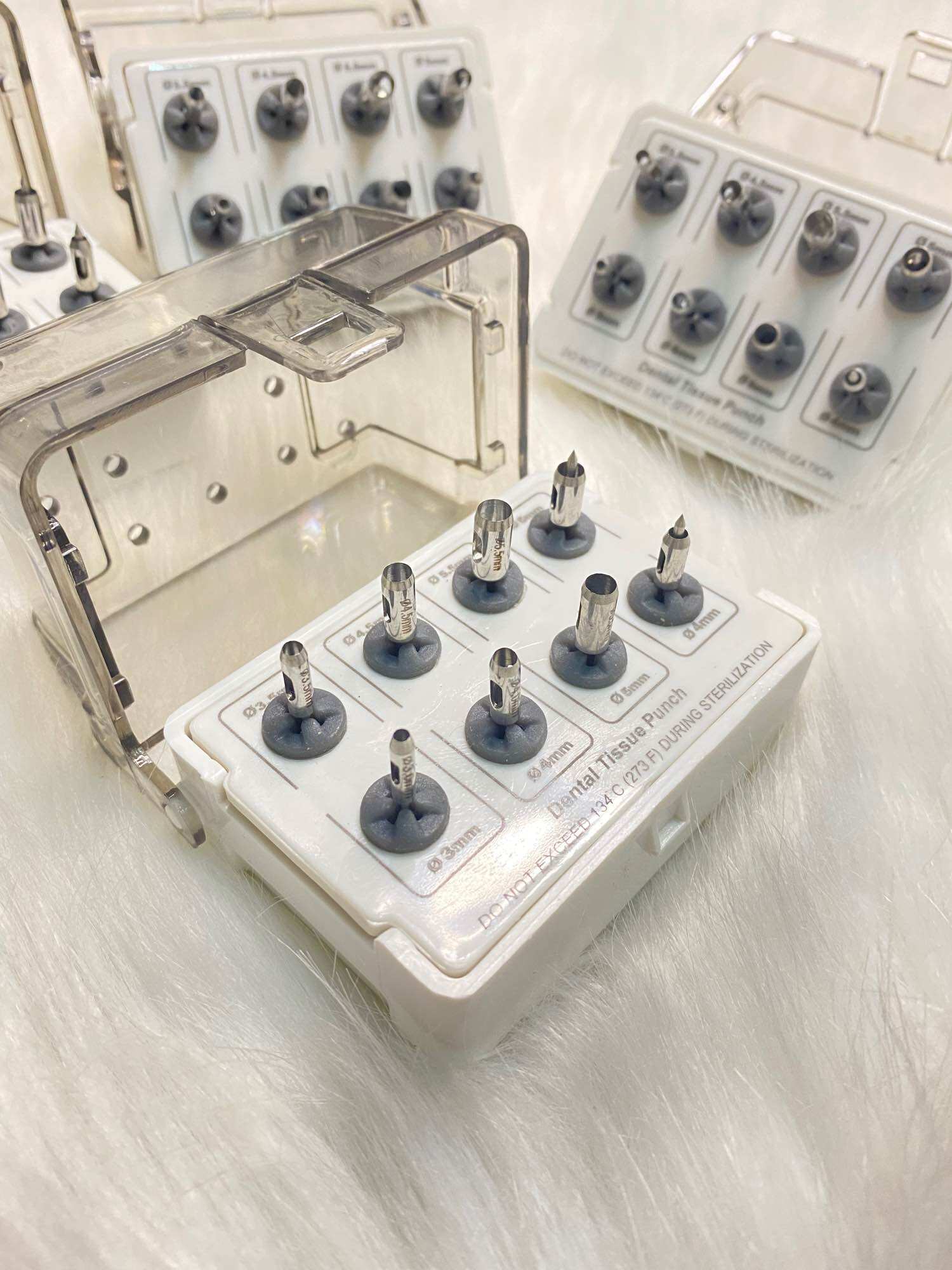 Bộ kit tissue punh kit -bộ đột lợi -bộ cắt lợi - đục lợi nha khoa cấy ghép implant
