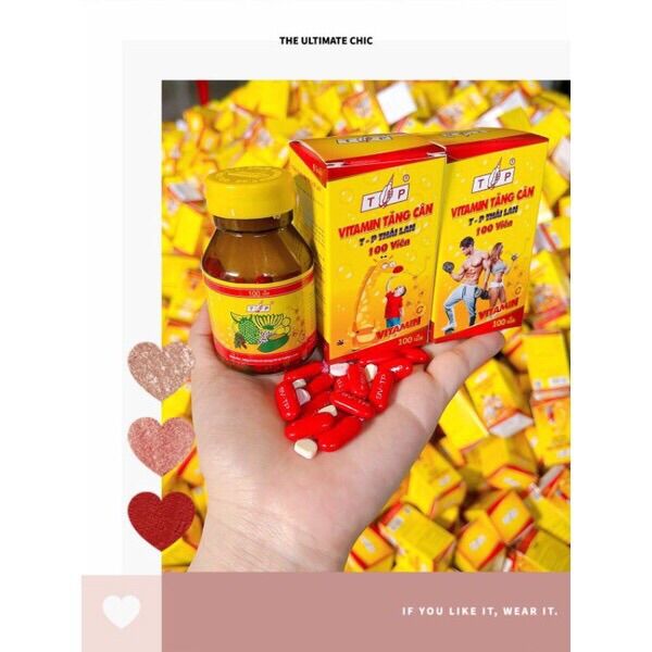 Vitamin tăng cân TP Thái Lan mẫu cũ