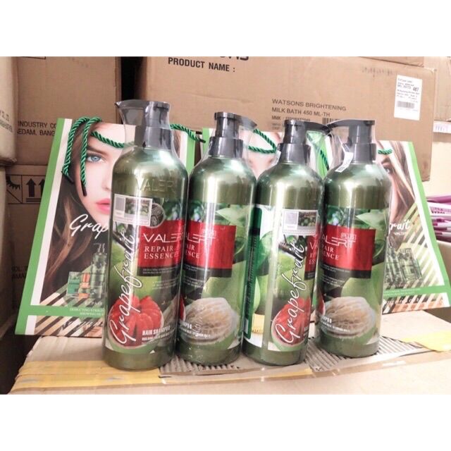 Cặp Dầu Gội Xã Bưởi Grapefruit Chính Hãng ( Gội + Xã )