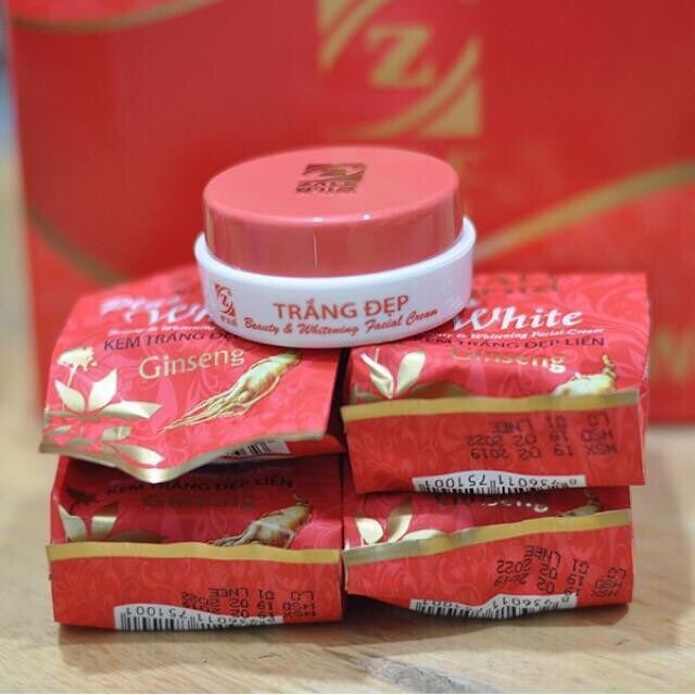 Kem zale đỏ nhân sâm