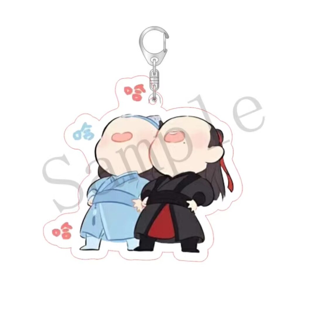 Móc khoá chibi Tiêu Chiến Vương Nhất Bác BJYX