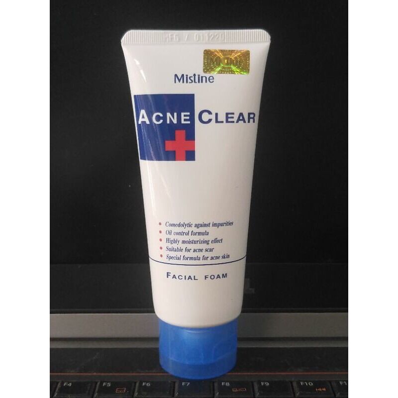 Sữa rửa mặt hết mụn Acne Clear - Mistine 85g. Sửa rửa mặt Acnes clear Thái Lan