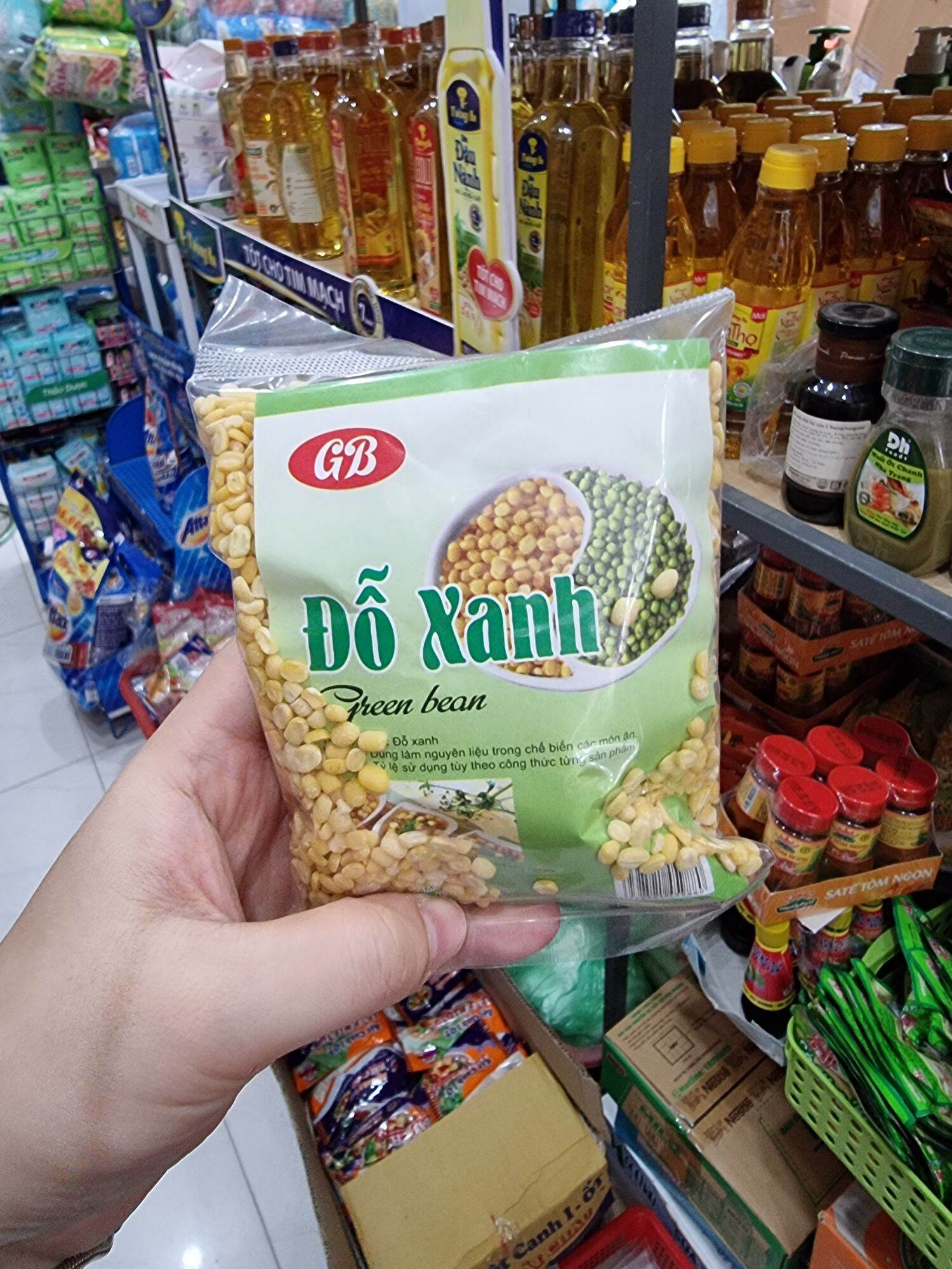 Đỗ xanh bóc vỏ 100g