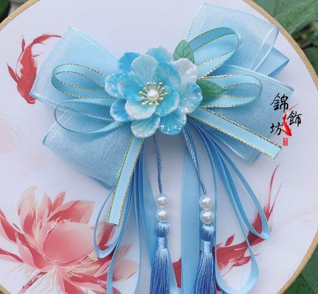kẹp nơ cổ trang, tiểu thư (hanfu) 15