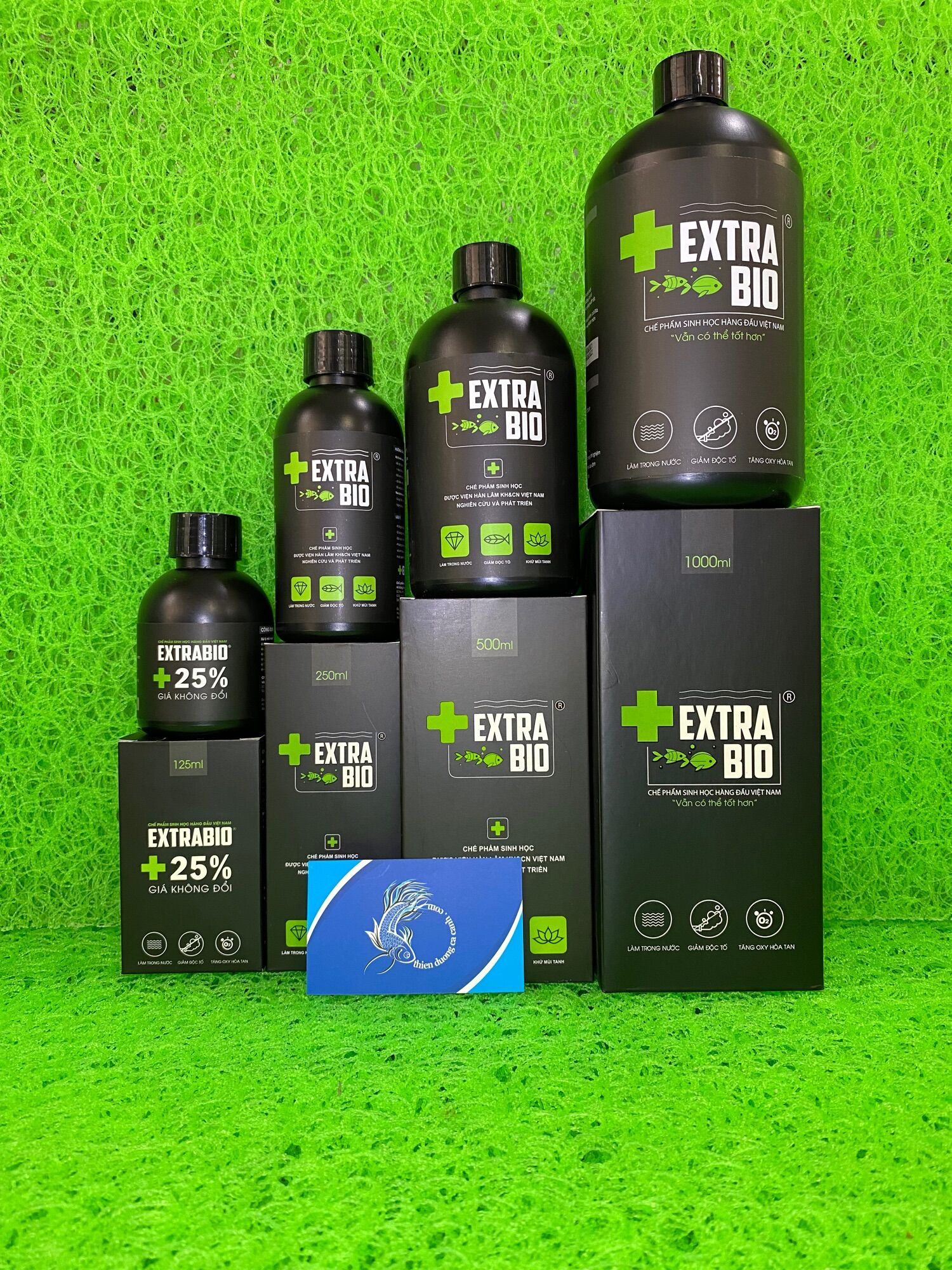 Men Vi Sinh Extra Bio - ExtraBio Chế phẩm Xử Lý Nước Cho Hồ Cá