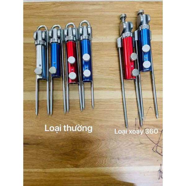 Chân cắm đất câu đài cao cấp, Chân Cắm Đất Chống cần câu đài Chân cắm đất Gác Cần câu Bắt Cá Fishing Đi Câu Câu Cá Mồi