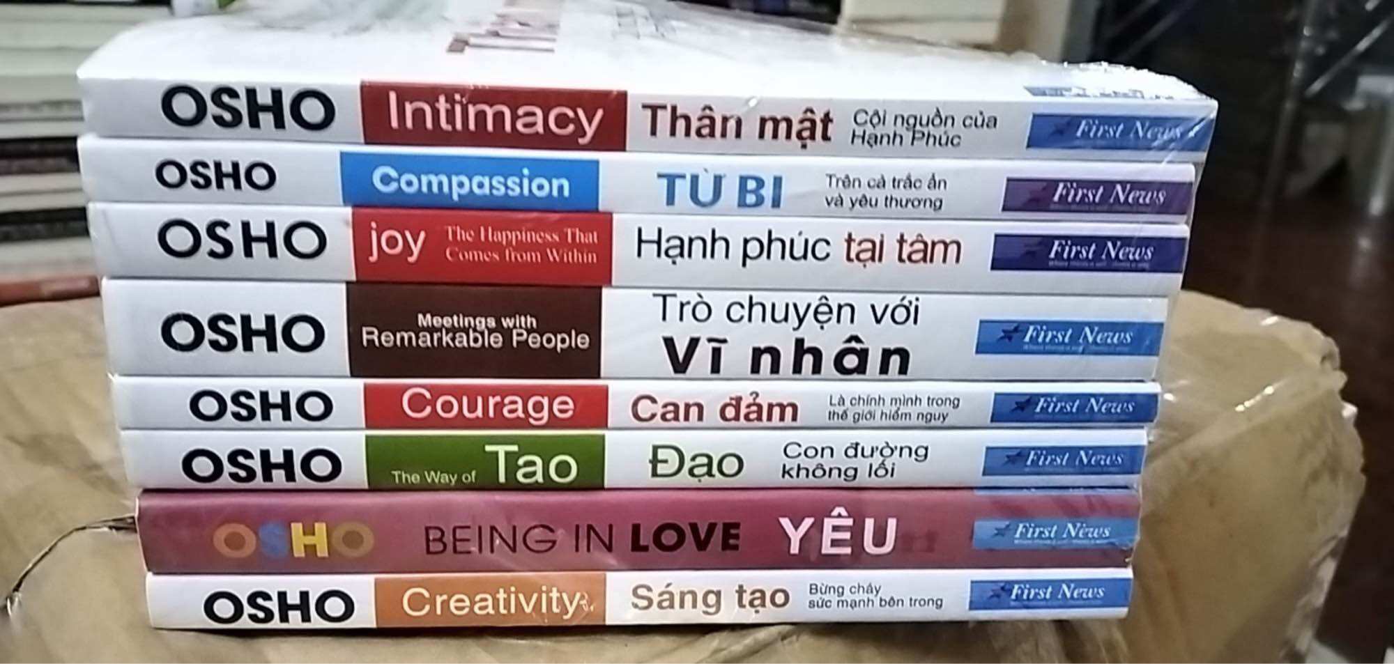 Trọn Bộ Sách 8 Cuốn Hay Nhất OSHO