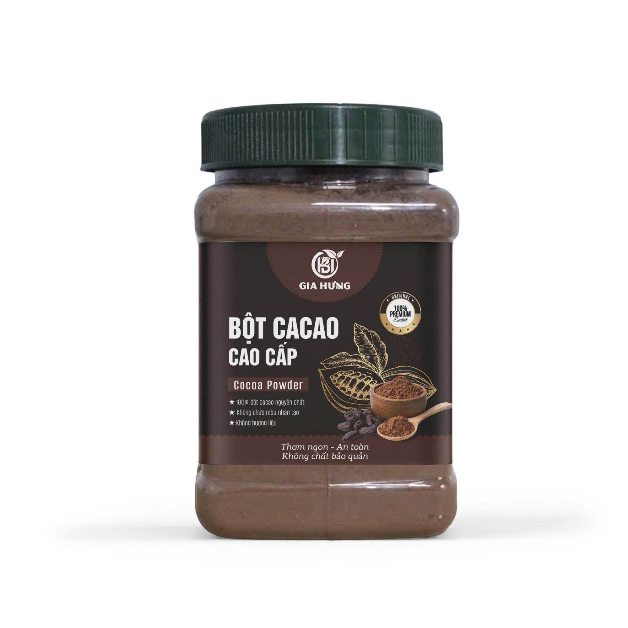 500g Bột cacao Dăk Lăk nguyên chất 100% LOẠI ĐẶC BIỆT