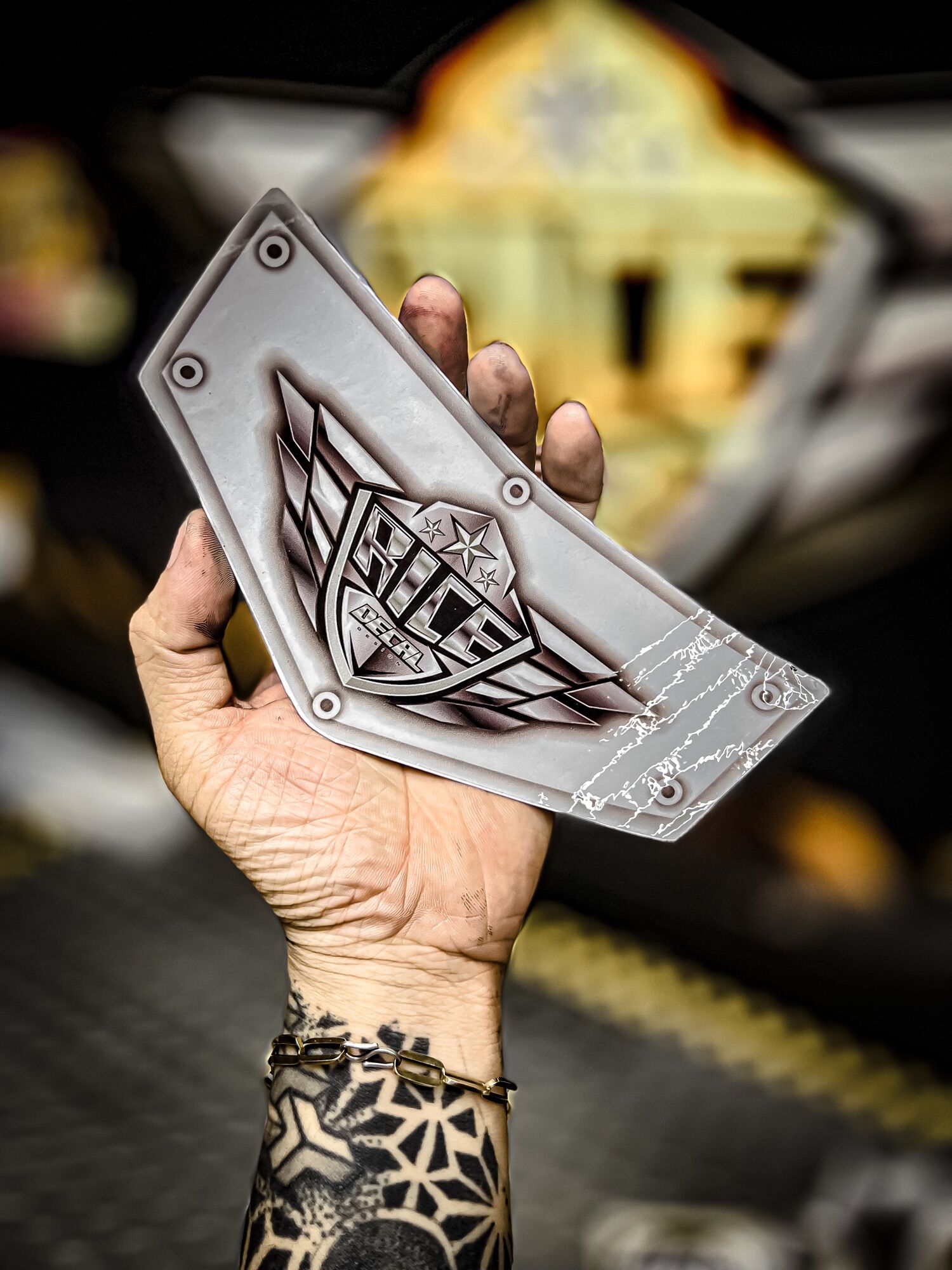 Tem đầu SIRIUS Helo Ricedecal®️