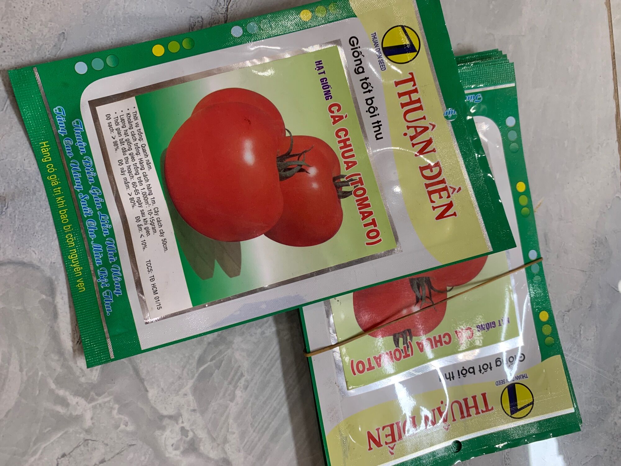 Hạt Giống Cà Chua Tomato gói 0.5g
