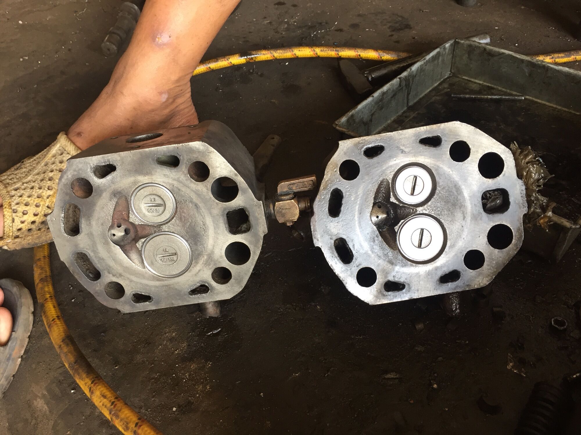 Mặt nắp máy Ss70-Ss80 yanmar nhật