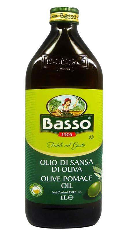 Dầu Olive Pomace Basso 1L nhập khẩu Ý