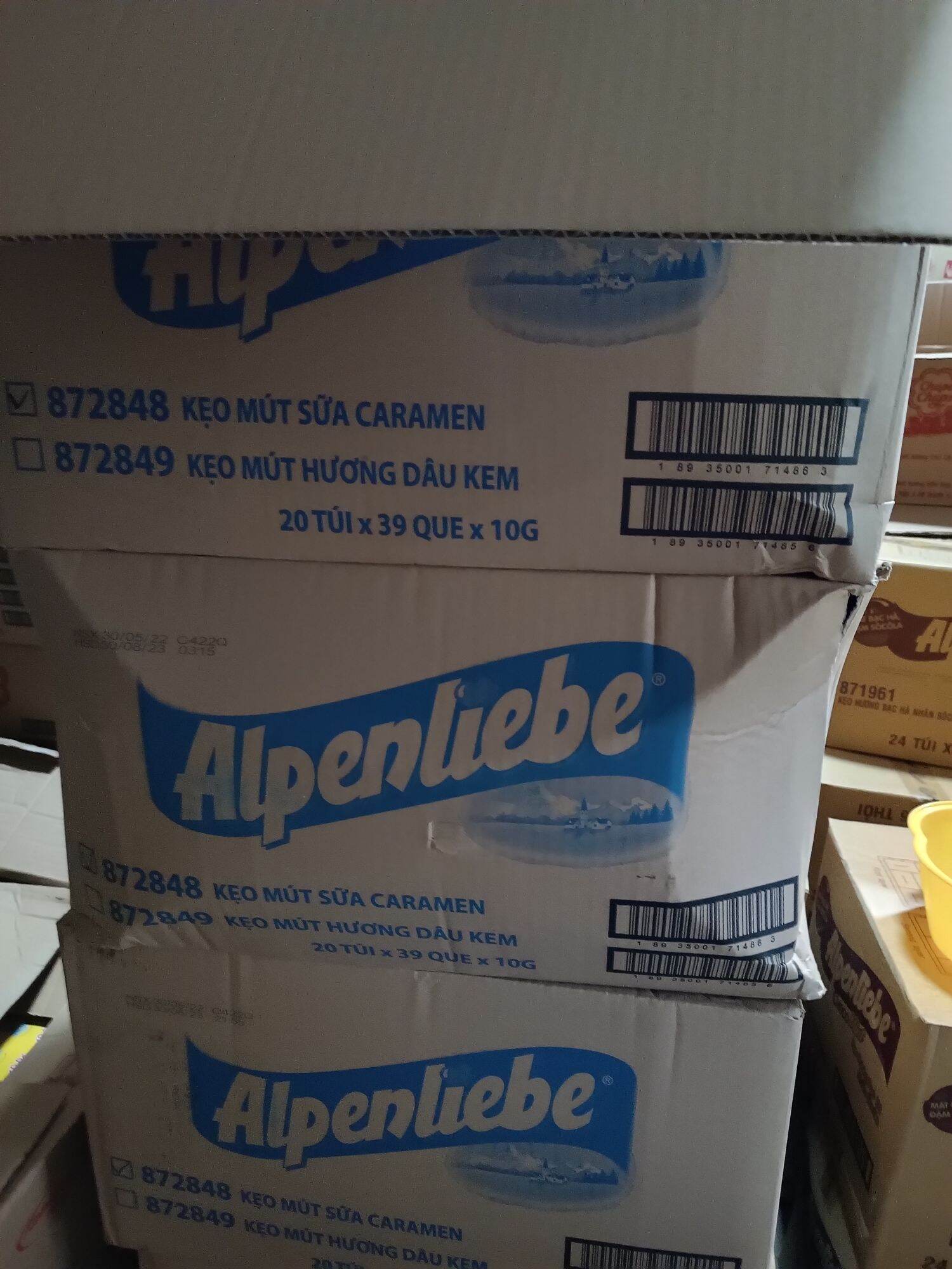 Kẹo mút Alpenlibe gói 39 que siêu ngon- Đồ ăn vặt