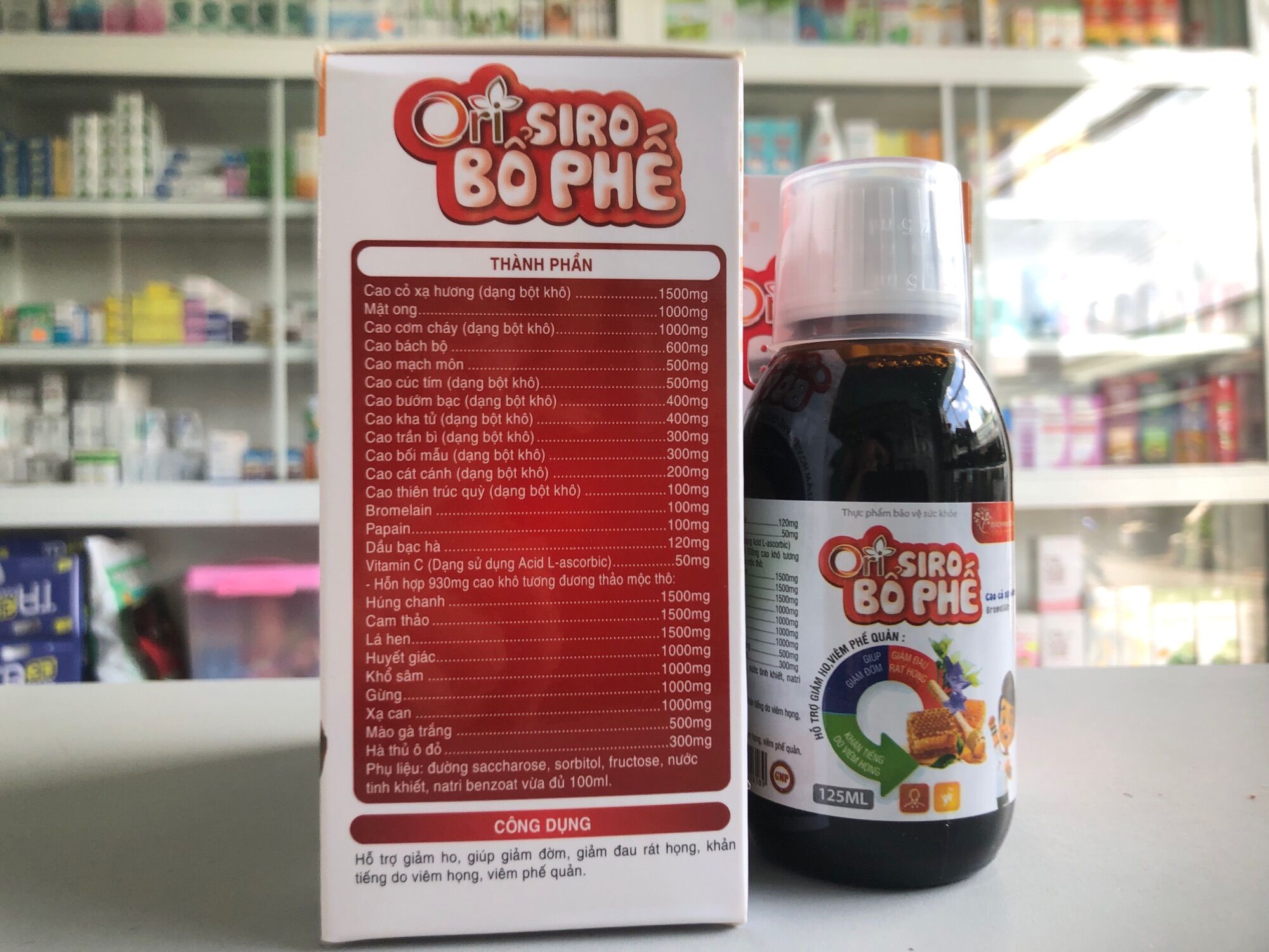 Siro ho bổ phế Ori 125ml