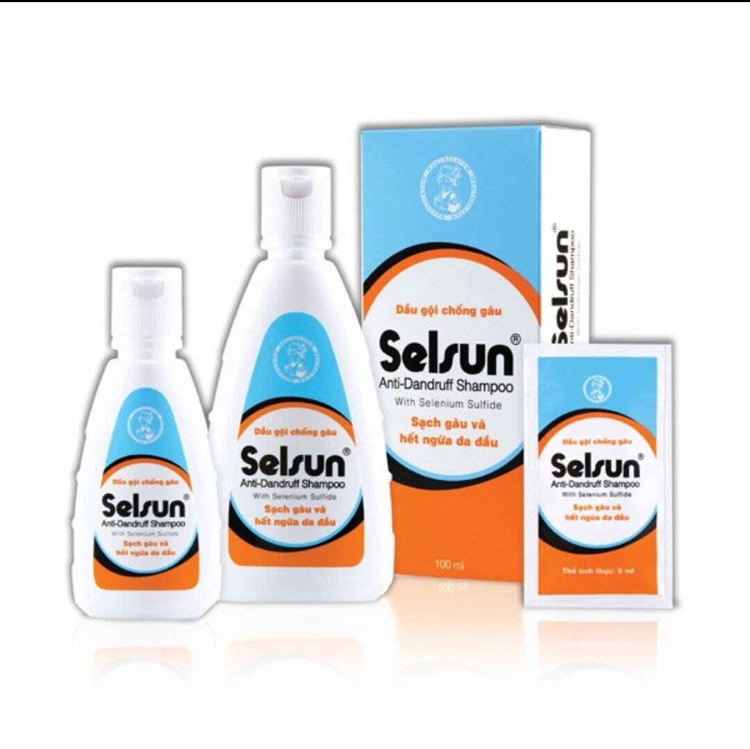 Dầu gội đầu selsun các loại size