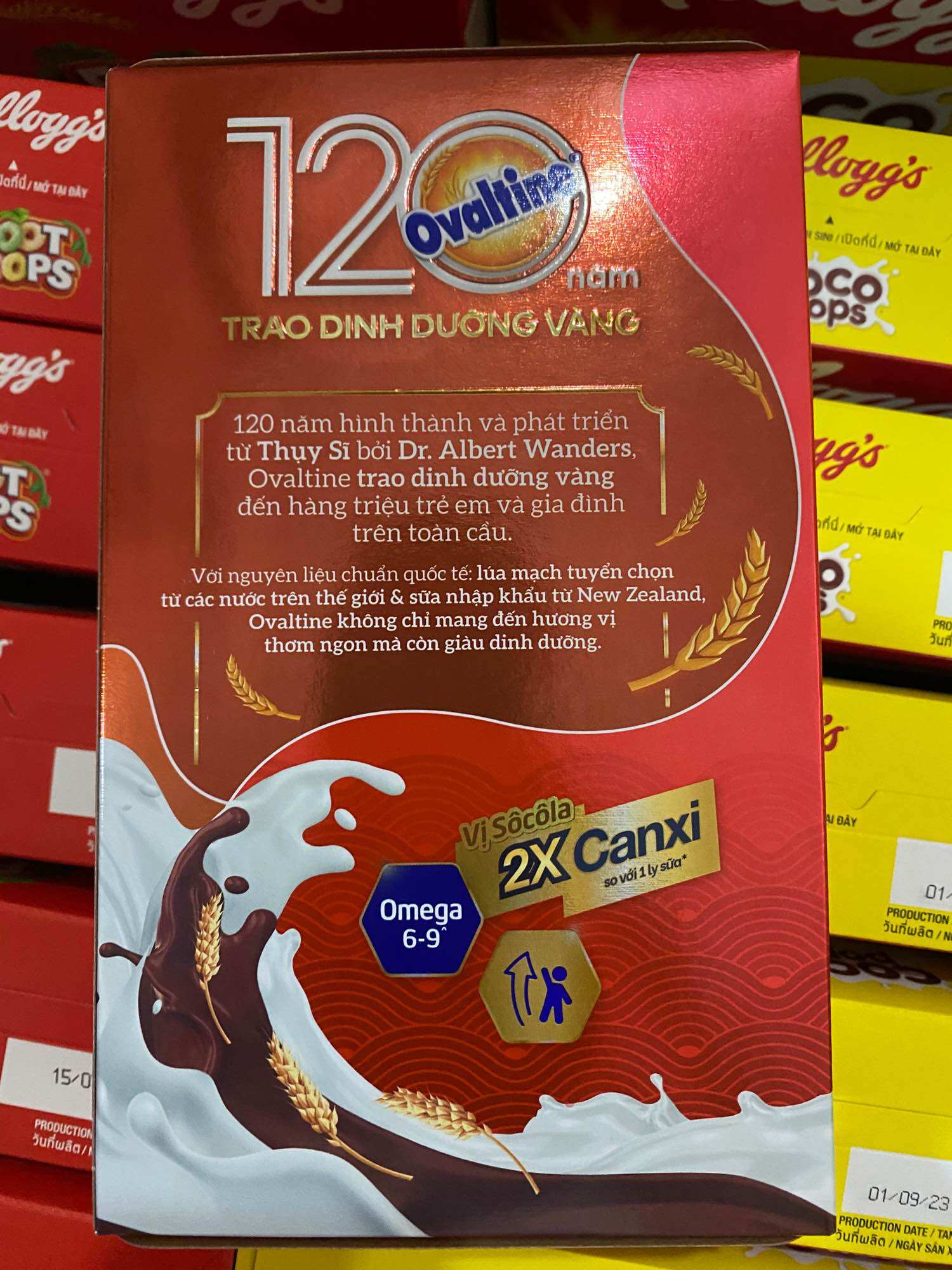 Bột Cacao Lúa Mạch Ovaltine - hộp 285g