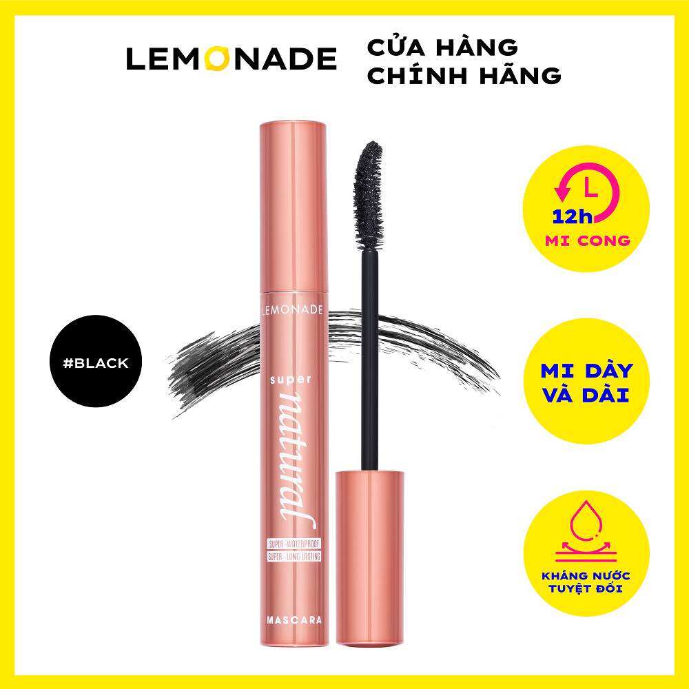 Combo Bút Kẻ Mắt SuperTiger Micro Eyeliner và Chuốt Mi Mascara Lemonade
