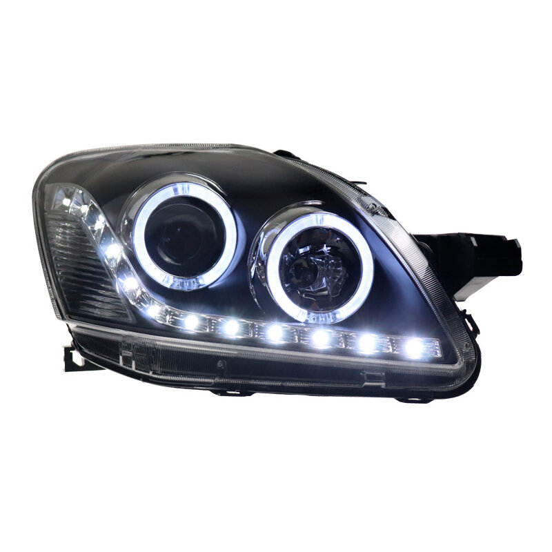 YOUMA | For 08-13 Vios LED Daytime Running Lights Halo Bi-Xenon Headlights Giá 8,428,000 Đồng*Miễn phí vận chuyển