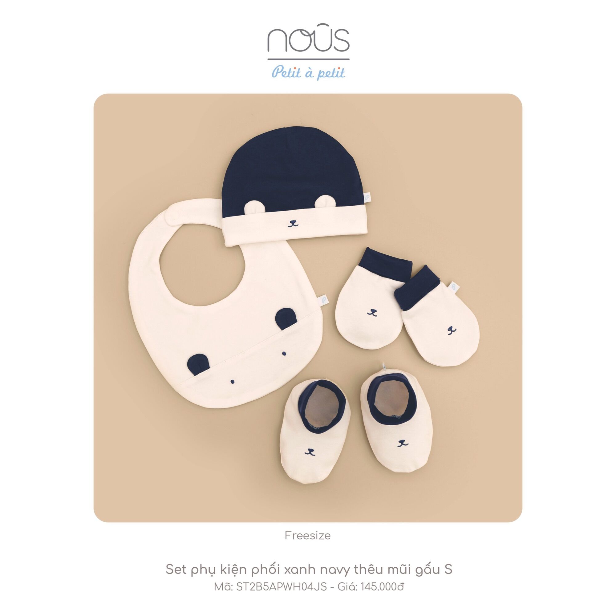 Set phụ kiện nous dễ thương cho bé