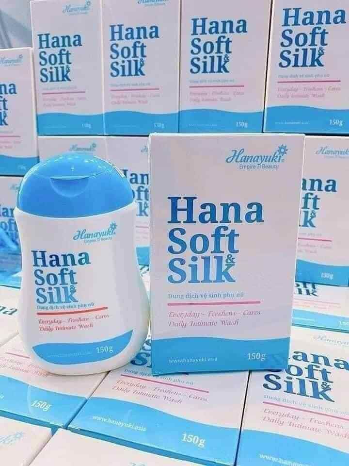 Dung dịch vệ sinh hana soft & silk 150g