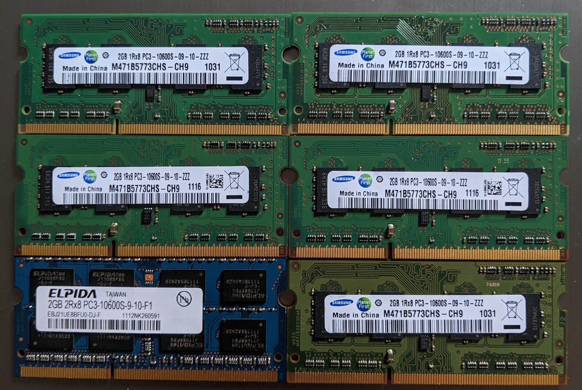 Ram laptop ddr3 2gb xịn tháo máy chính hãng