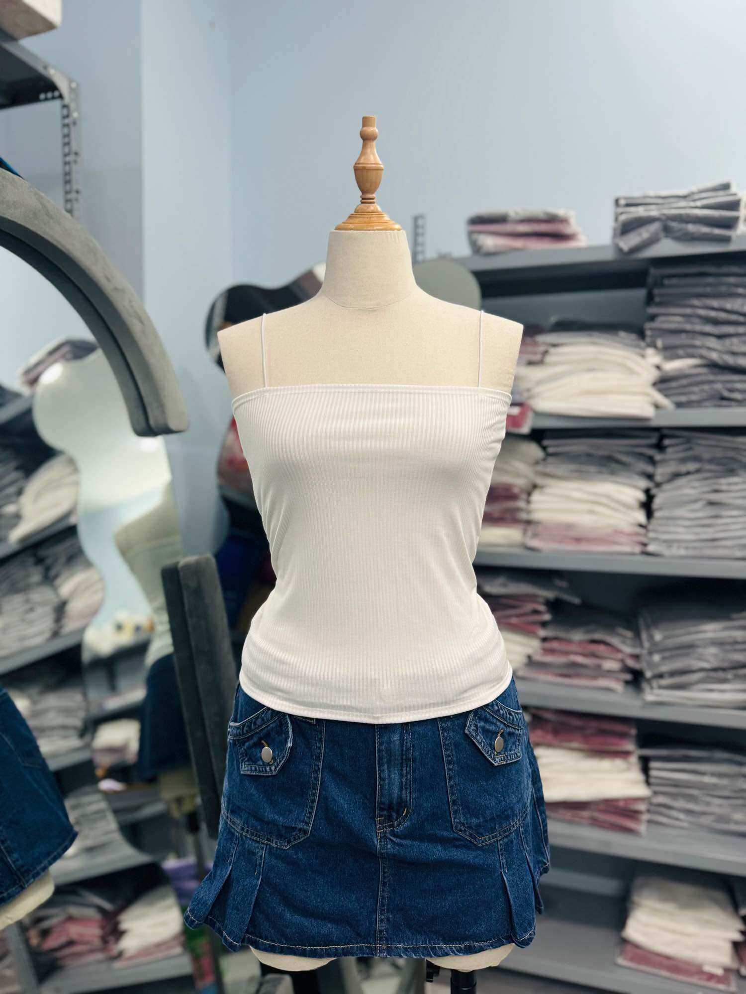 [ SIZE LỚN BIGSIZE 55Kg-100Kg ] ÁO 2 DÂY SỢI BÚN