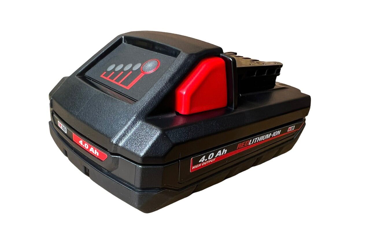 Vỏ mạch milwaukee 18v 4A 21700.mạch nhận sạc zin (vỏ có lên báo pin )