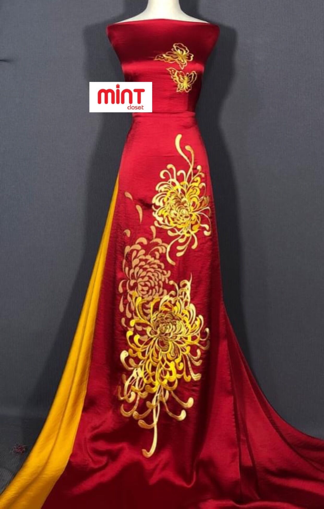 Vải lụa thêu lắc tay cao cấp T04/22
