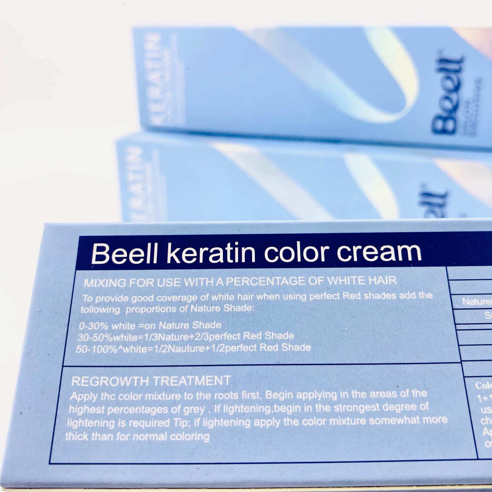 Màu nhuộm tóc BEELL 100ml