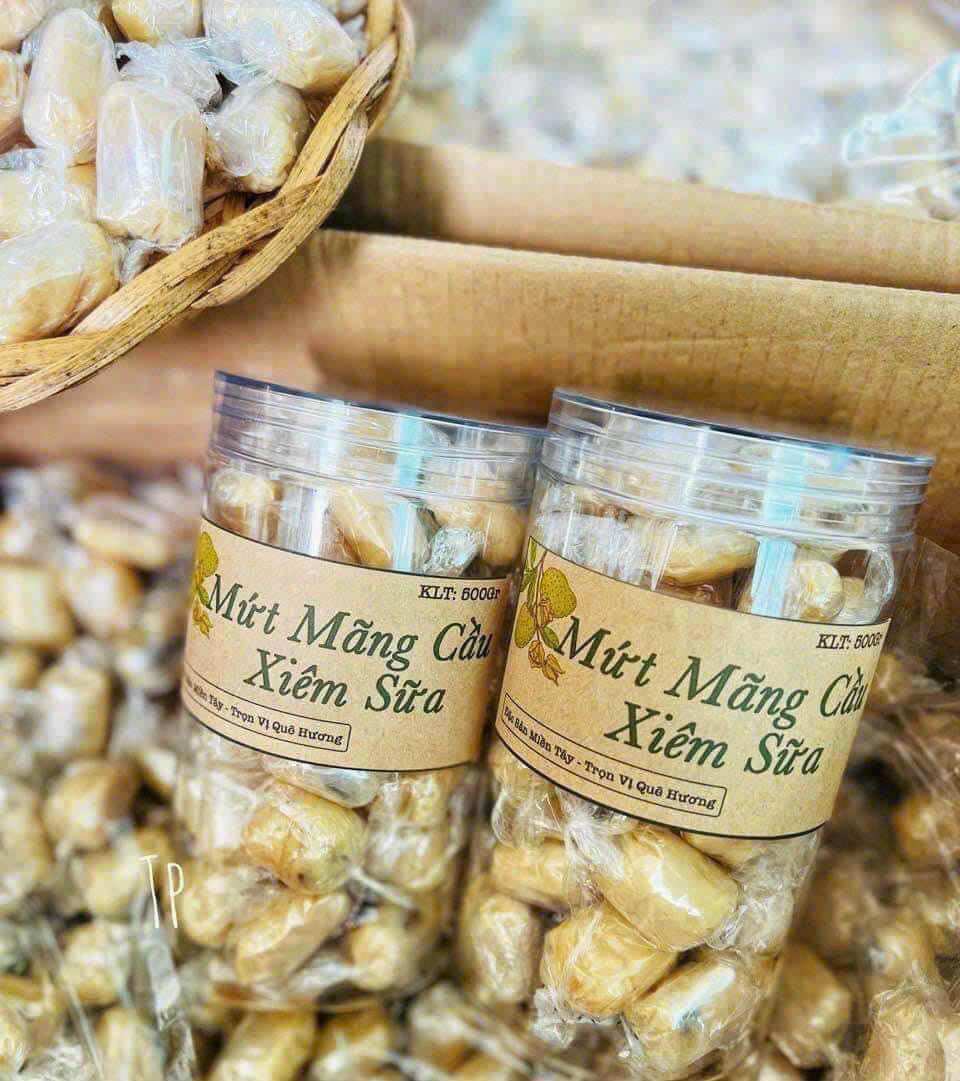 Mứt mãng cầu xiêm sữa 500gr