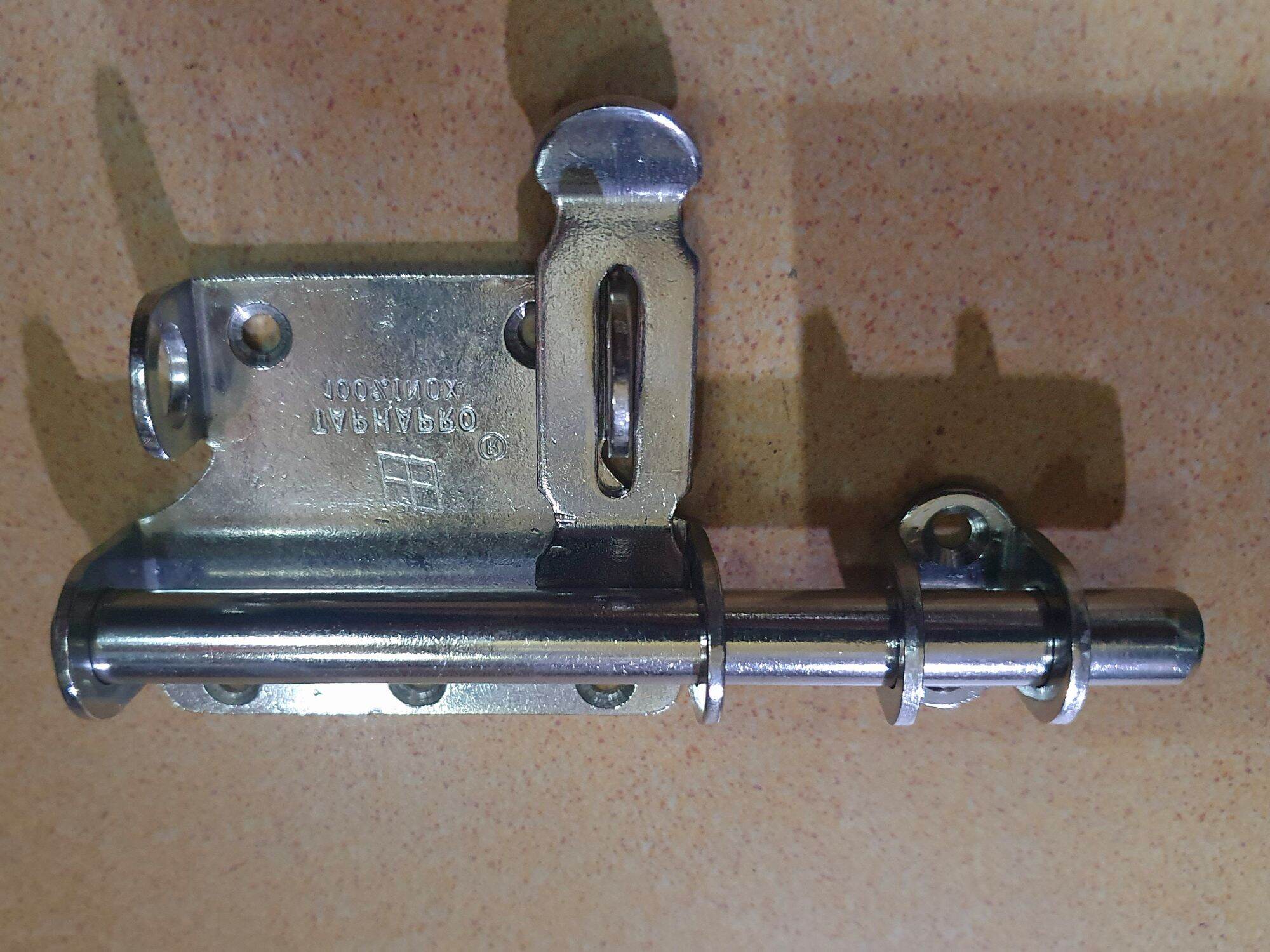 Chốt Gài Cửa Có Móc Khóa Inox.