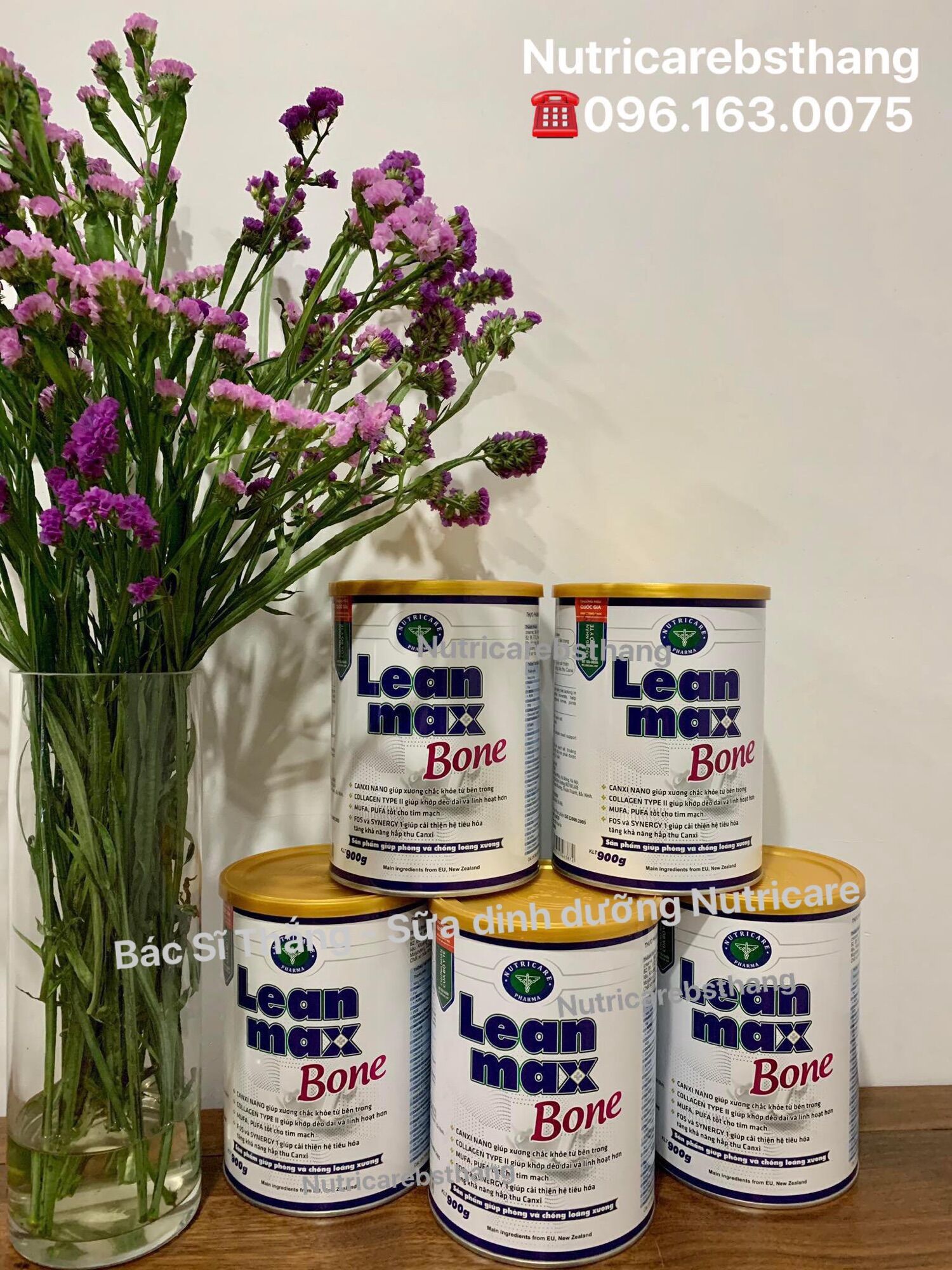 ✅ Sữa bột leanmax bone 900gr