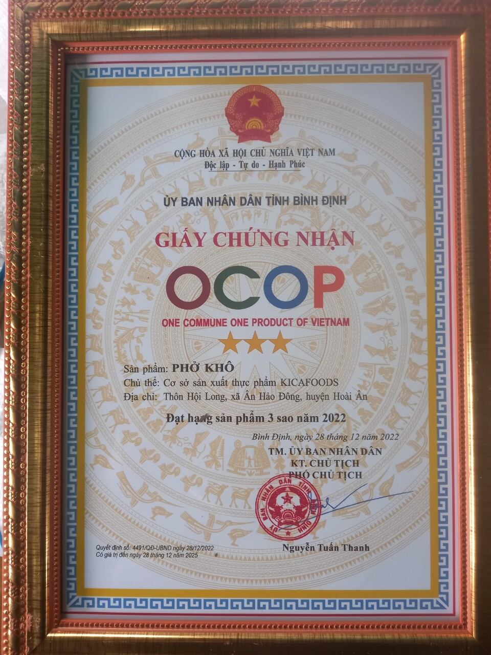 Phở khô Bình Định 500g