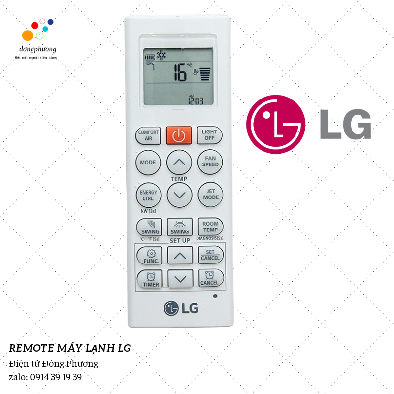 Remote điều khiển điều hòa lg