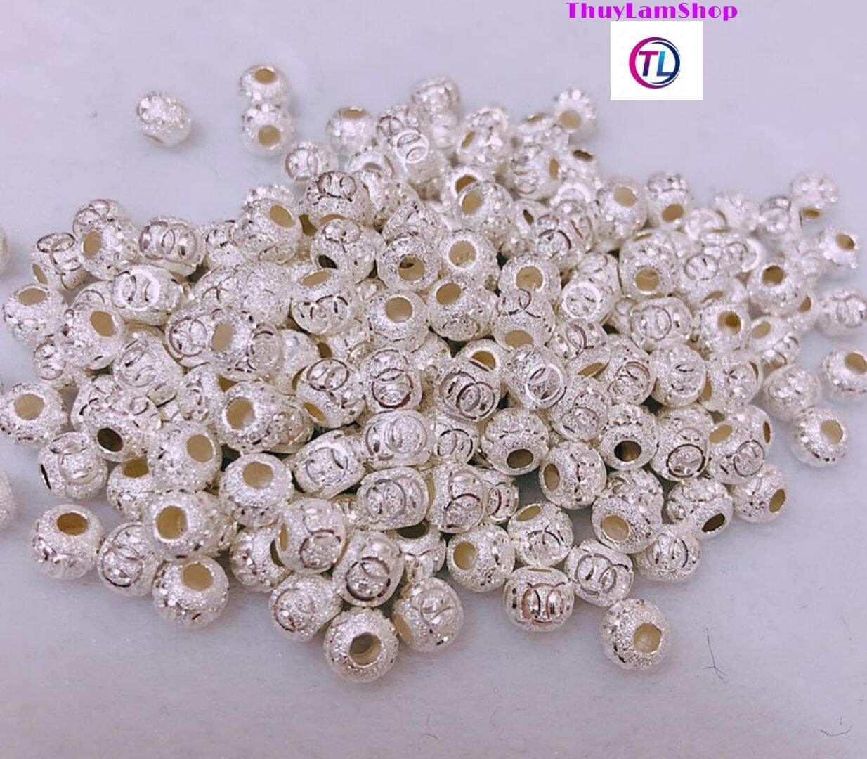 Bi kim tiên bi bạc xoắn bạc 925 5 li xâu vòng bảo hành đổi moi