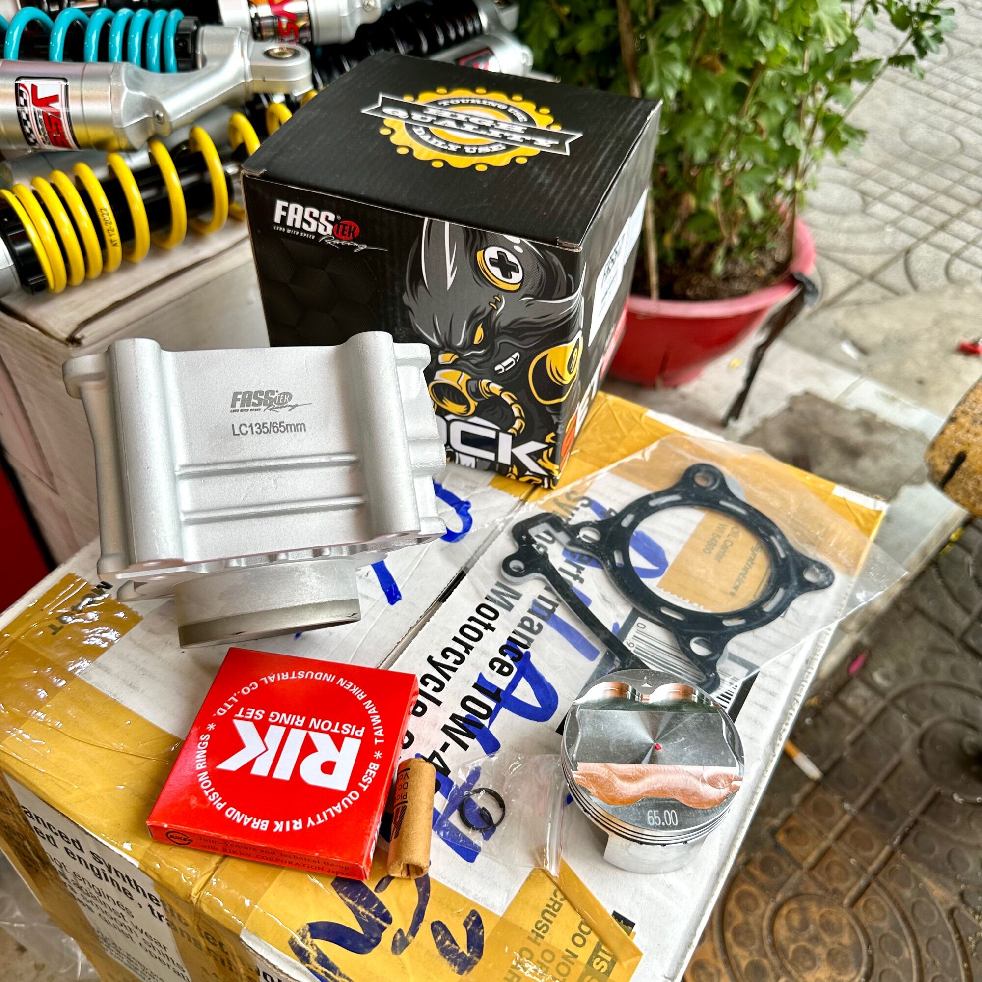 Lòng kiếng fasstek exciter winner 62mm 65mm