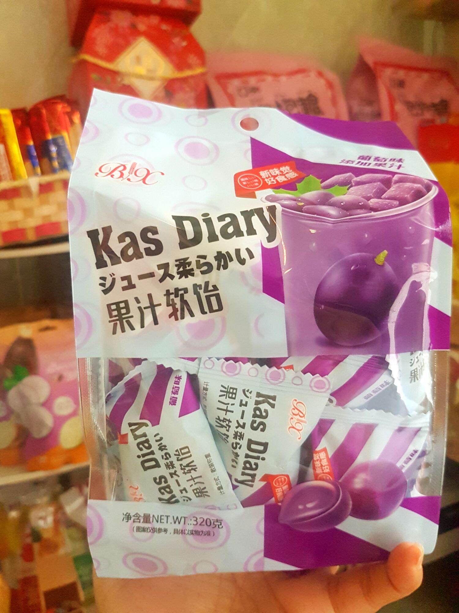 KẸO DẺO NƯỚC ÉP TRÁI CÂY TƯƠI KAS DIARY