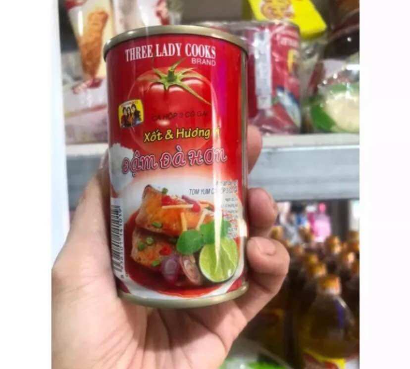 1 HỘP CÁ MÒI THÁI LAN 3 CÔ GÁI 155g