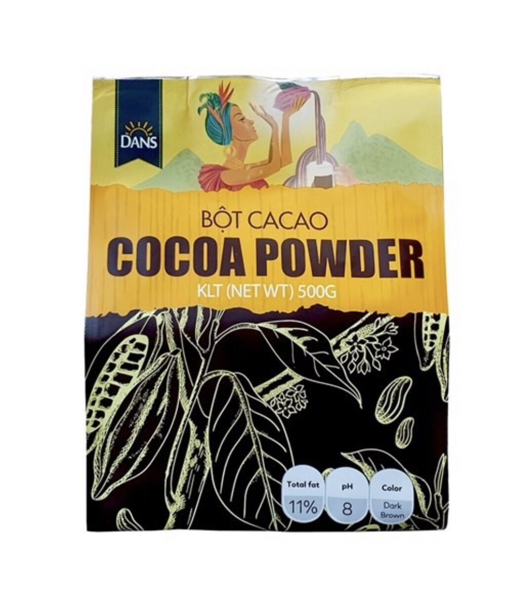Bột Ca cao nguyên chất Dans - Cacao cao cấp