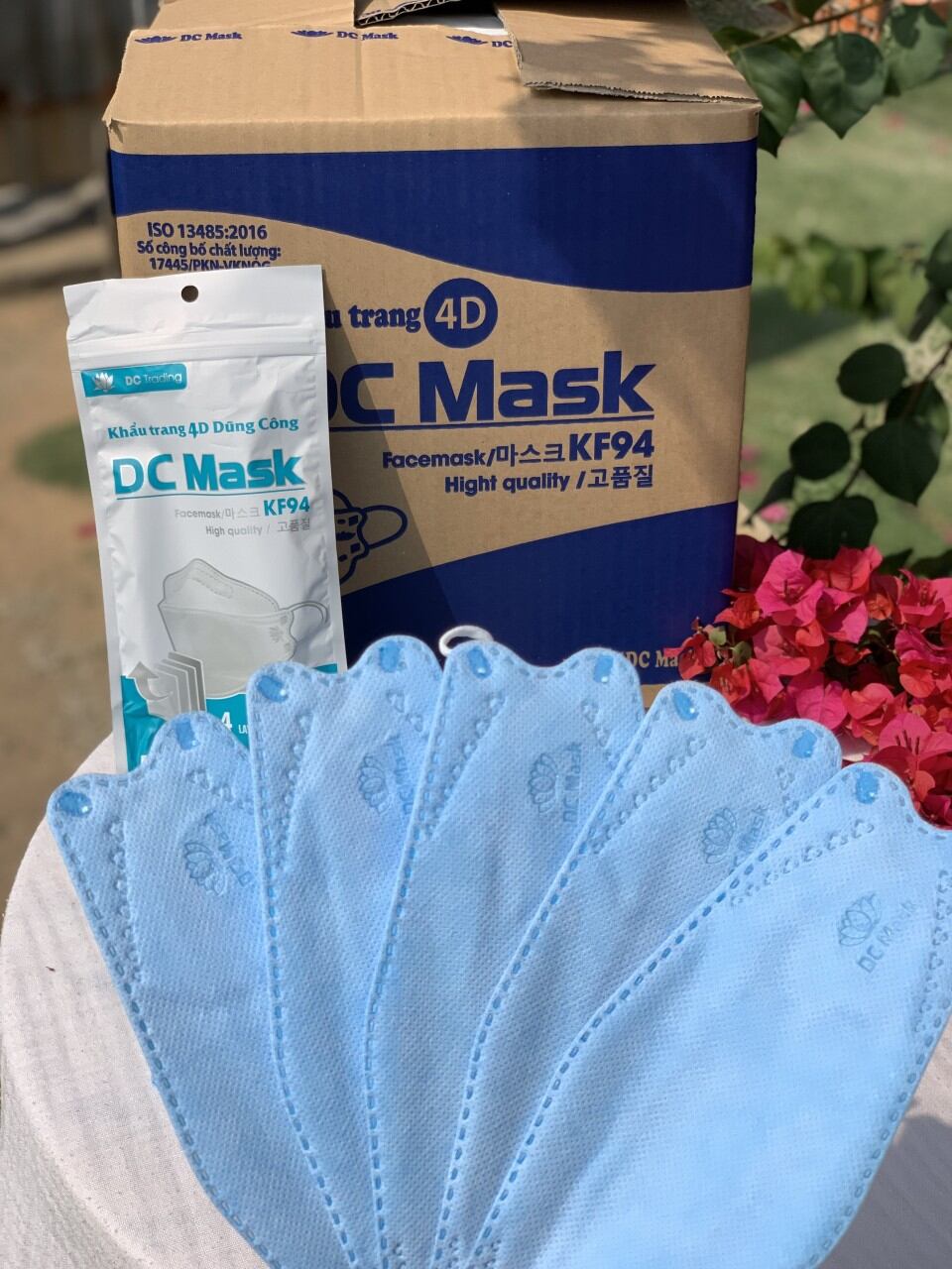 Khẩu trang 4D KF94 DC Mask (thùng 300 cái)