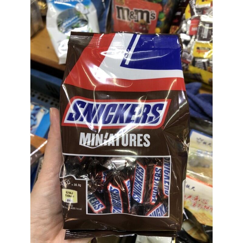 (4 Loại) Socola Snickers/ Bounty/ Twix/ Mars Gói 150gr