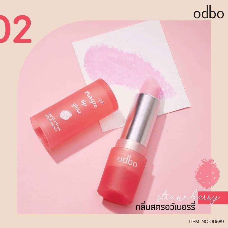 Son Dưỡng Môi ODBO Glow Tinted Balm Thái Lan - màu 03