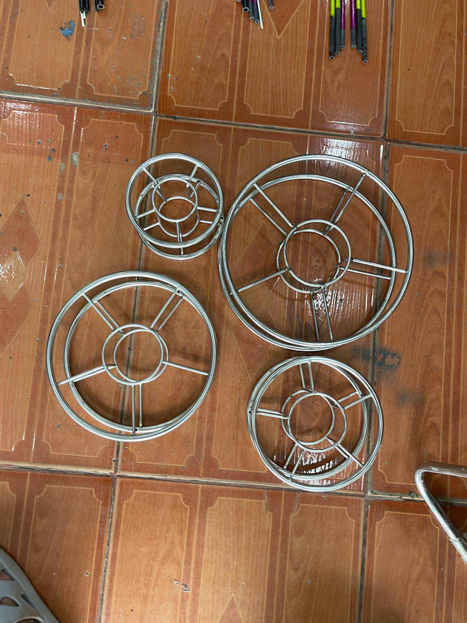 Guồng tay inox. quồng quấn dây diều đủ kích thước d15-d20-d25-d30-d35